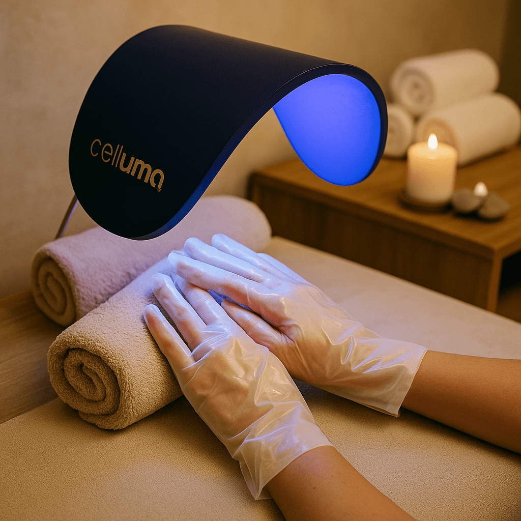 Collagen Gloves with Celluma LED