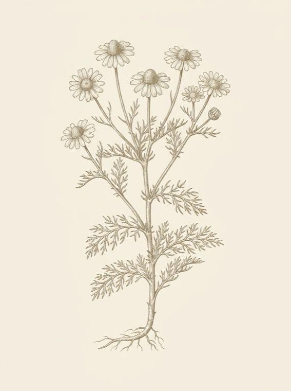 Shampoo — botanical engraving