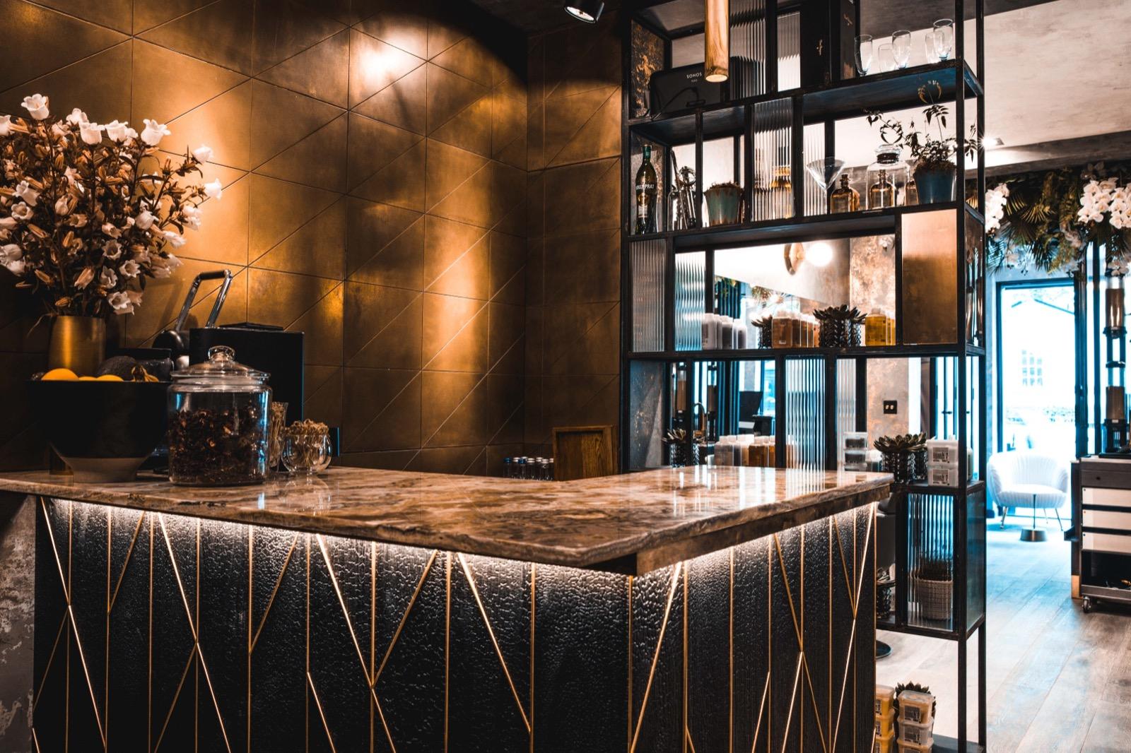 Premium styling stations at GA Salons Notting Hill W2