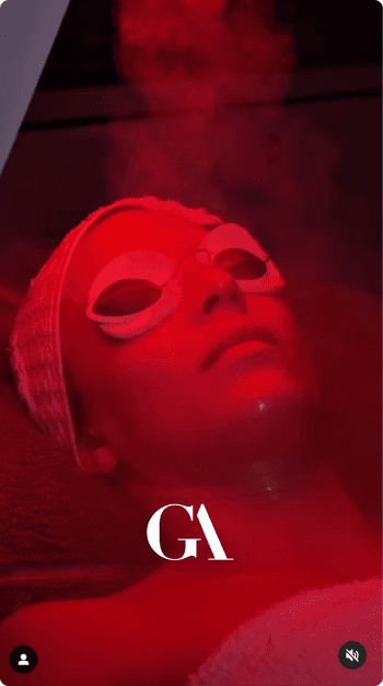 Oxylight facial treatment with LED therapy at GA Salons